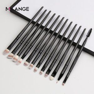 12Pcs Eyeshadow Blending Eyebrow Makeup Brush